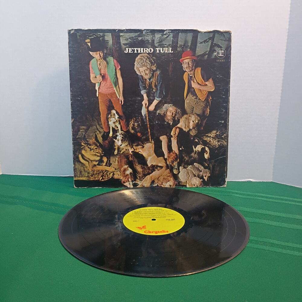 JETHRO TULL This Was 1968 Rock Album Chrysalis Ian Anderson Vinyl LP